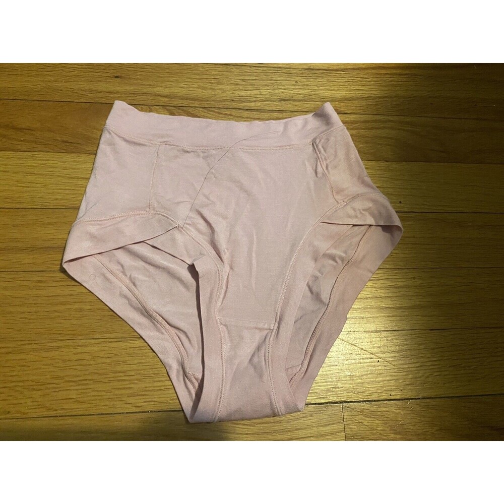 NEW Free People Intimately Highland High Waisted Pink Undies Panties Panty Small